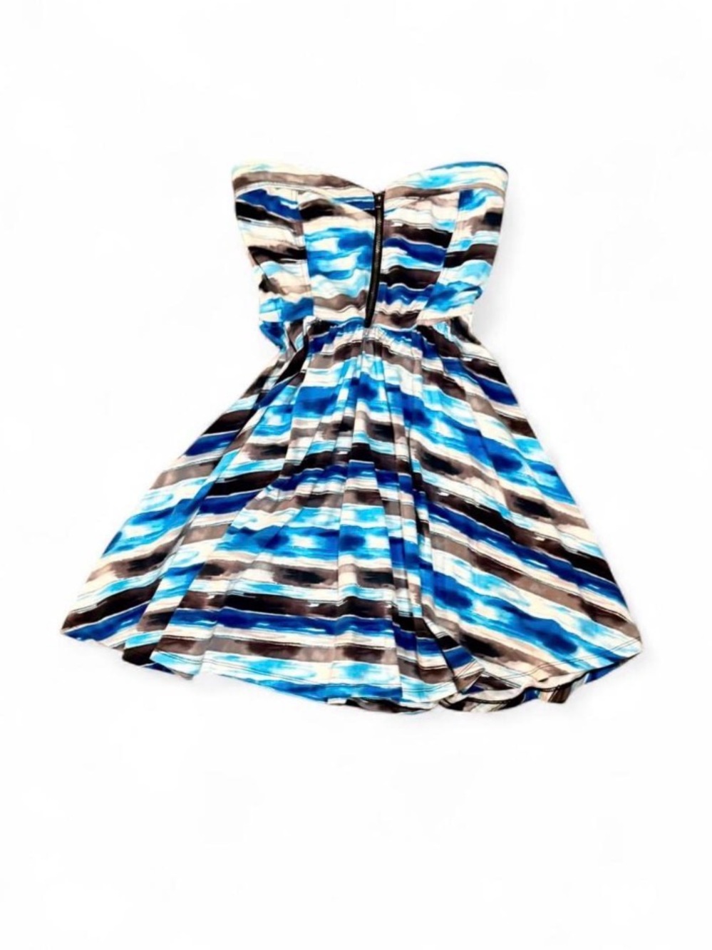 Material Girl Vintage Y2K Strapless A-Line Mini Dress Sz S